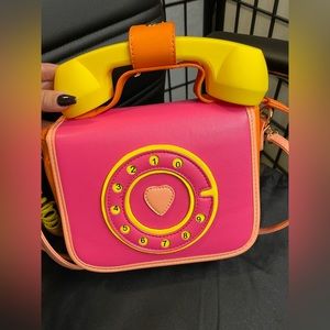 Working Retro Telephone Crossbody